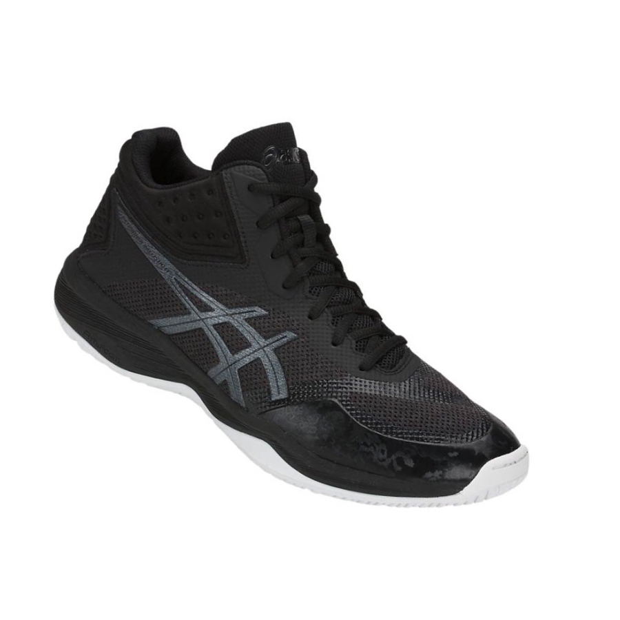 Black Men's Asics NETBURNER BALLISTIC FF MT Volleyball Shoes | US41250VF