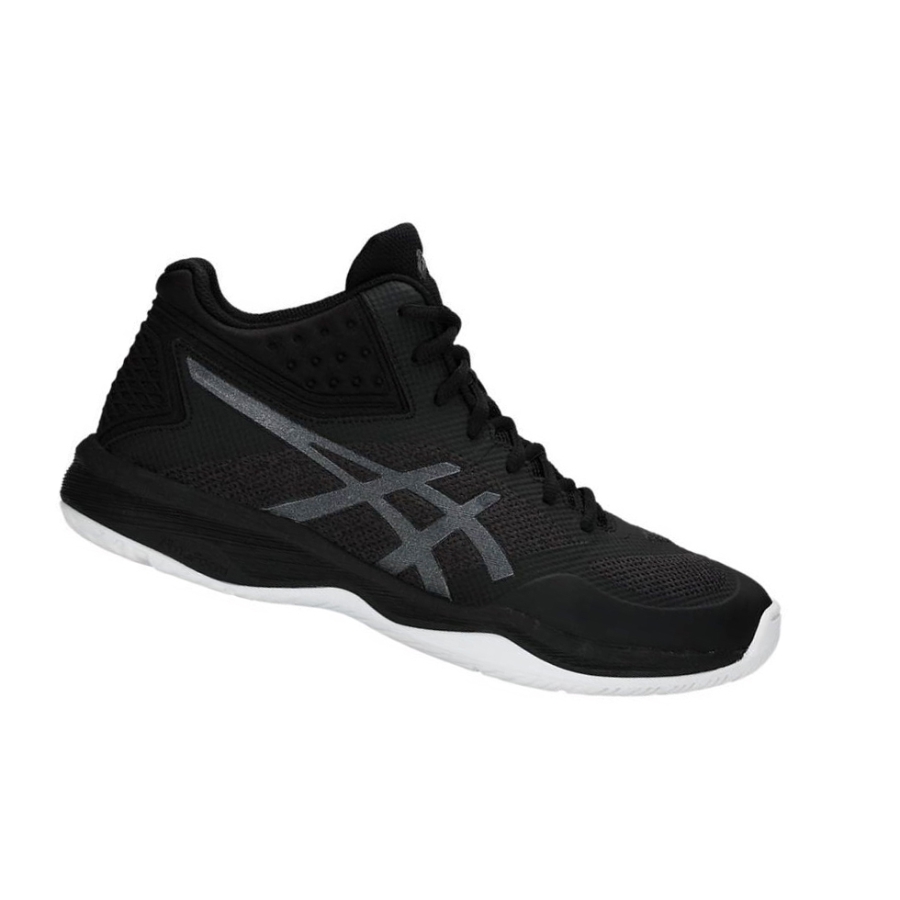 Black Men\'s Asics NETBURNER BALLISTIC FF MT Volleyball Shoes | US41250VF