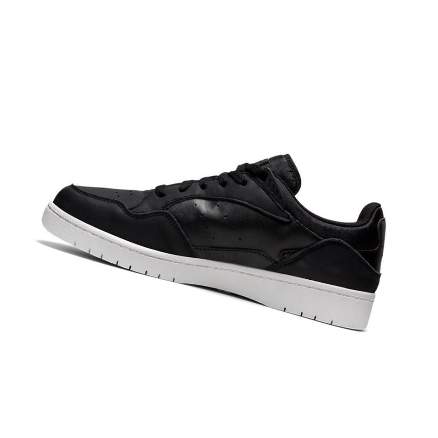 Black Men's Asics SKYCOURT Sneakers | US05692SA