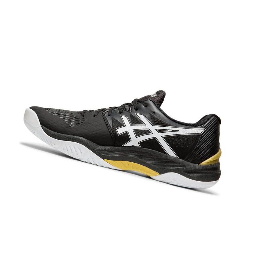 Black Men's Asics SKY ELITE FF Volleyball Shoes | US74250GB