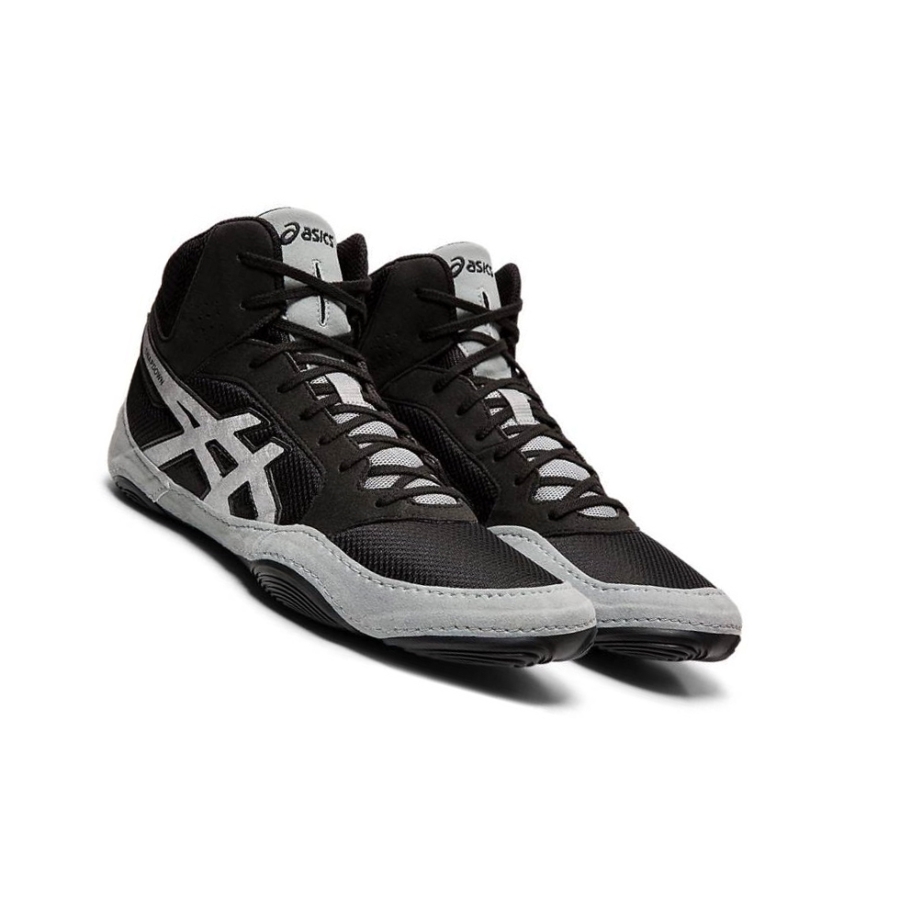 Black Men's Asics SNAPDOWN 2 Wrestling Shoes | US30978NZ