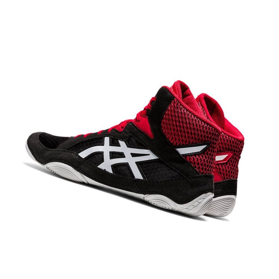 Black Men's Asics SNAPDOWN 3 Wrestling Shoes | US85017RE