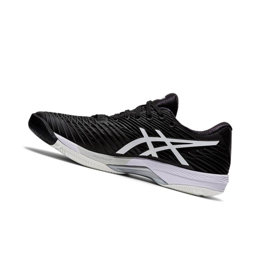 Black Men's Asics SOLUTION SPEED FF 2 Tennis Shoes | US16874QZ