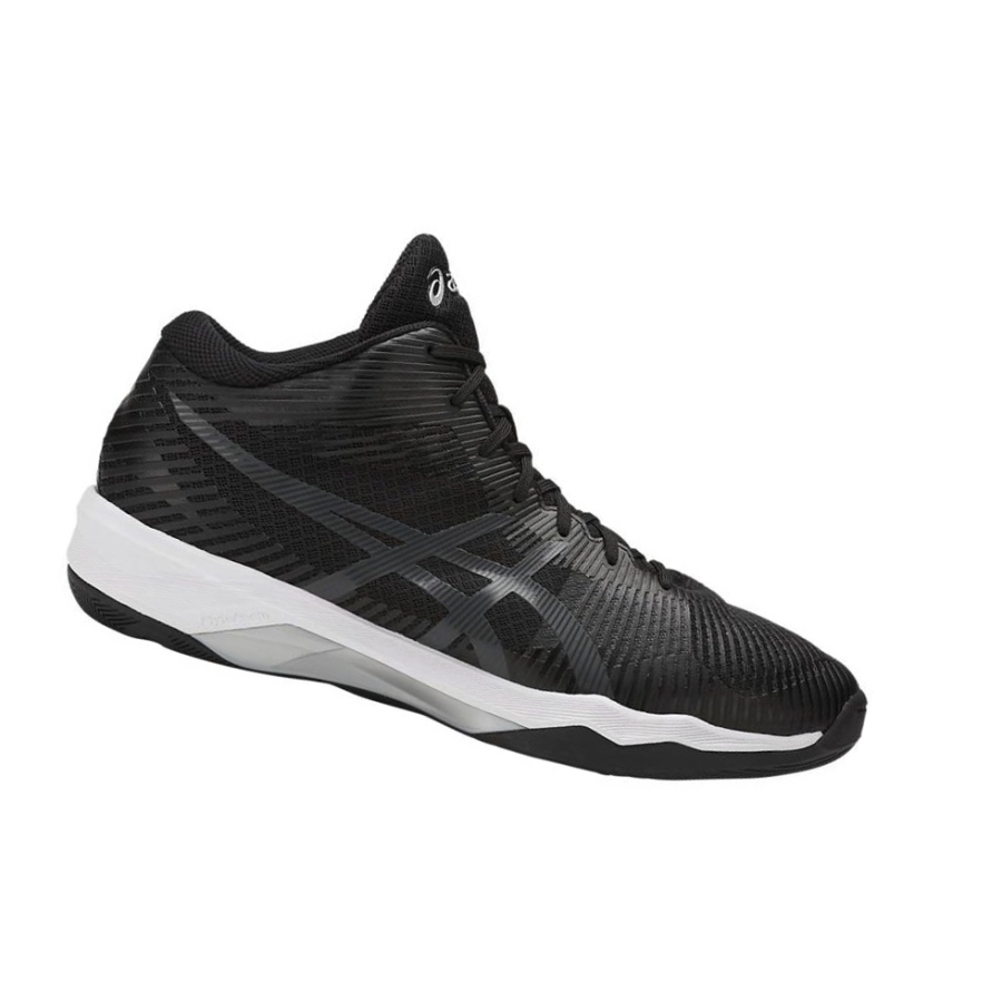 Black Men\'s Asics VOLLEY ELITE FF Volleyball Shoes | US39761NM