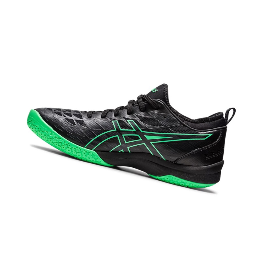 Black / New Leaf Men's Asics BLAST FF 3 Volleyball Shoes | US69580UV