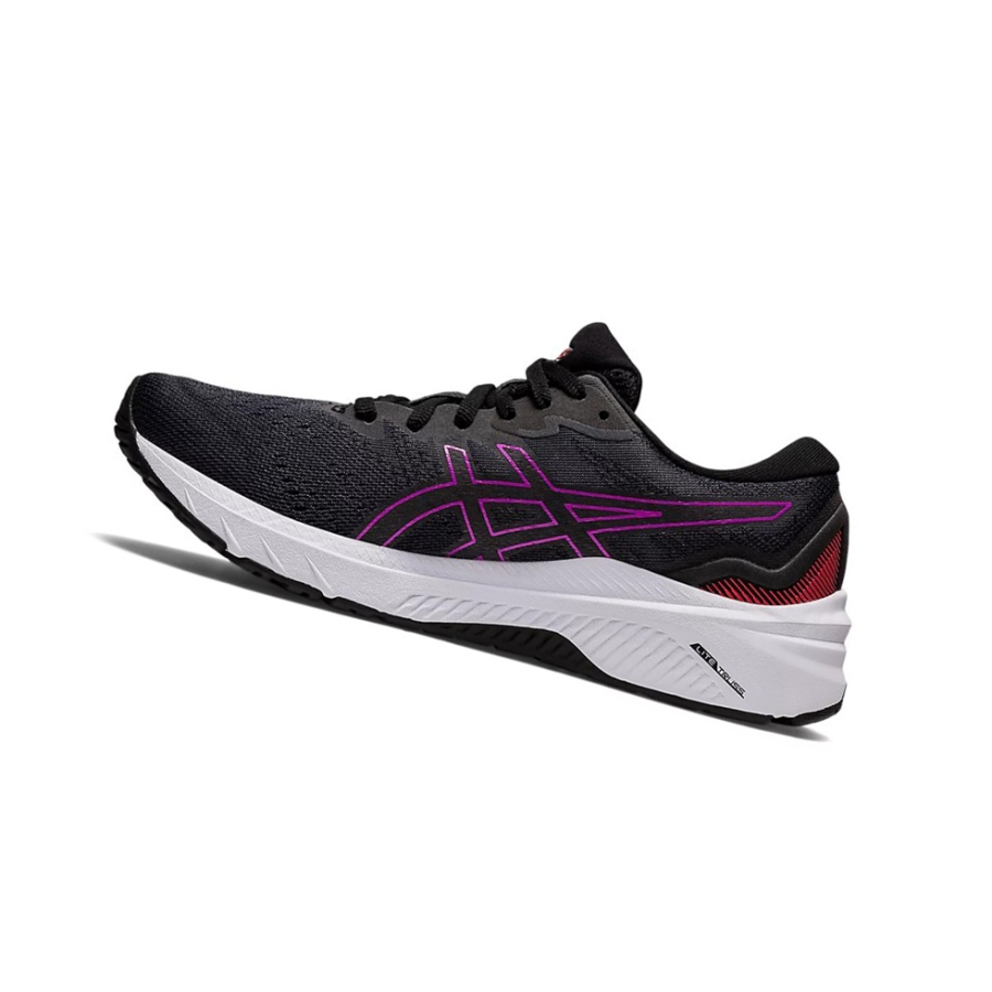 Black / Orchid Women's Asics GT-1000 11 Running Shoes | US71428ZR