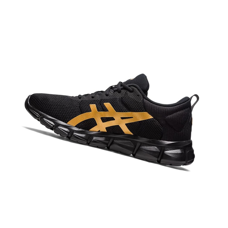 Black / Pure Gold Men's Asics GEL-QUANTUM LYTE Sneakers | US16872EV