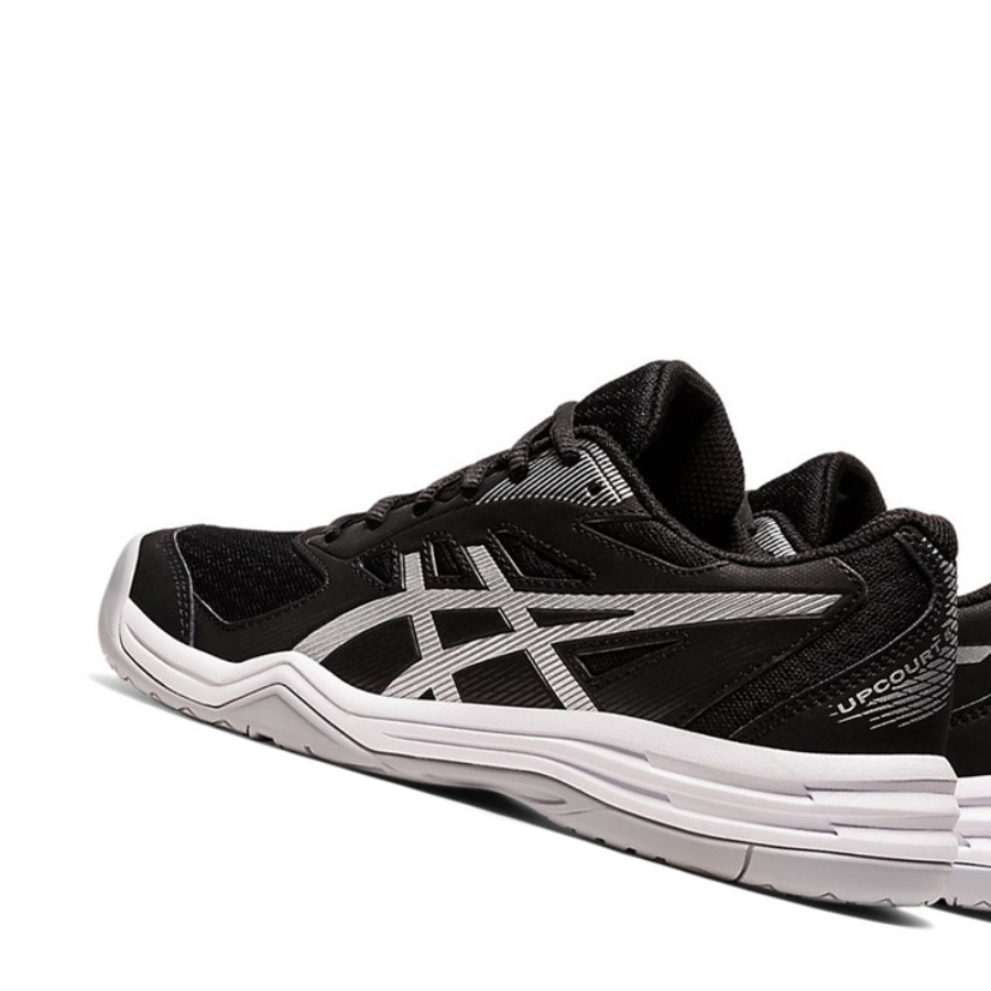 Black / Pure Silver Women's Asics UPCOURT 5 Volleyball Shoes | US07138ZP