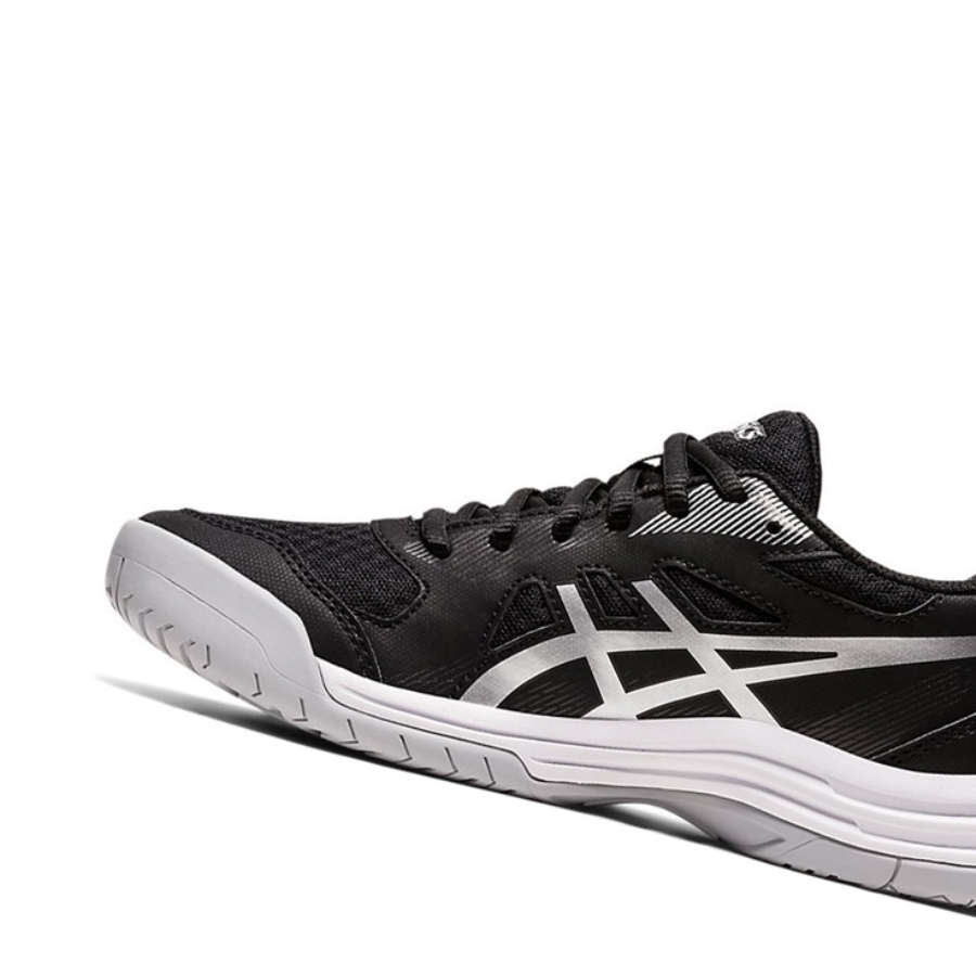 Black / Pure Silver Women's Asics UPCOURT 5 Volleyball Shoes | US07138ZP