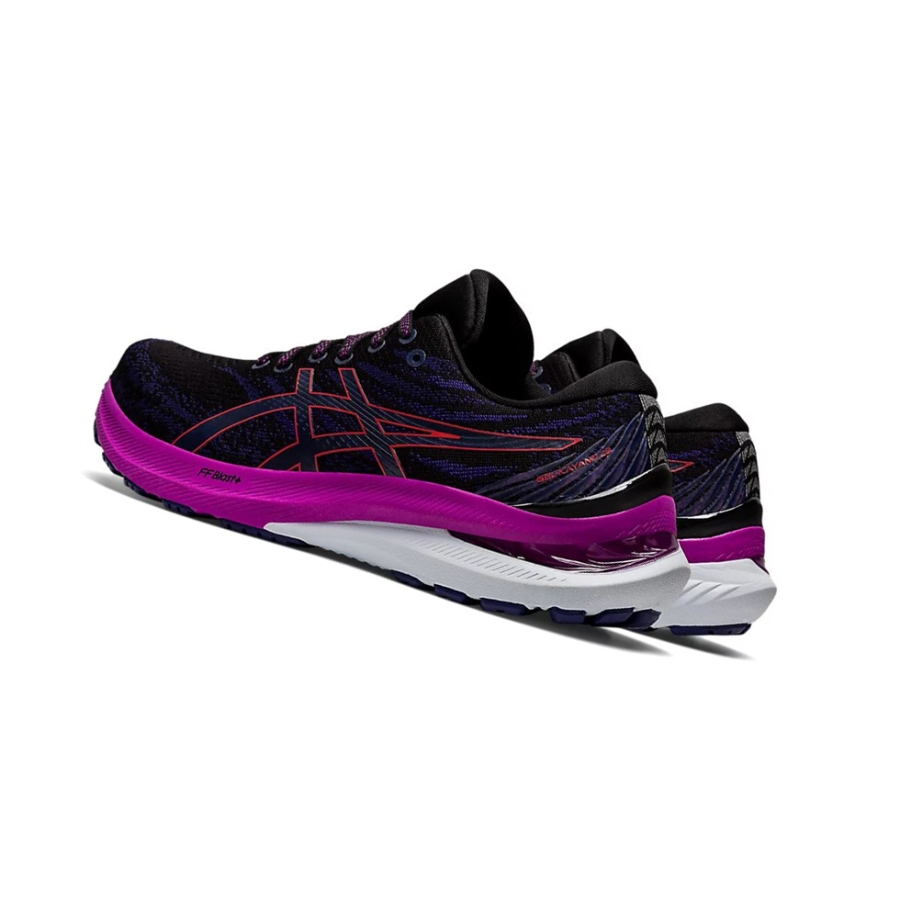 Black / Red Alert Women's Asics GEL-KAYANO 29 Running Shoes | US12609NH