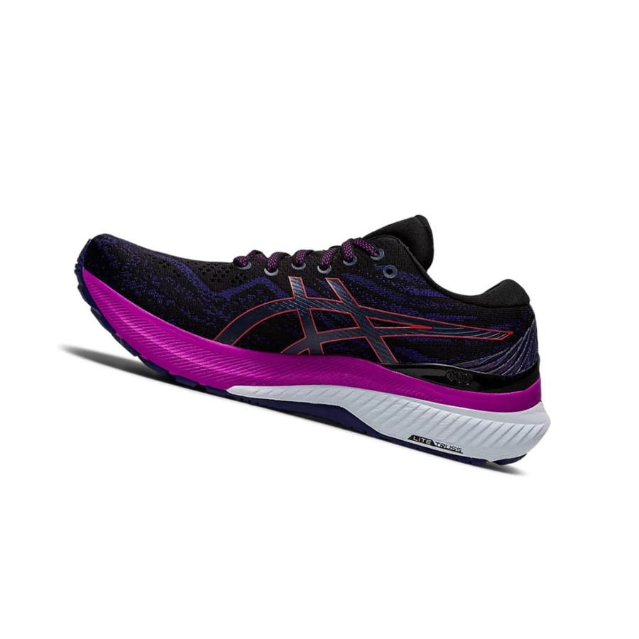 Black / Red Alert Women's Asics GEL-KAYANO 29 Running Shoes | US12609NH