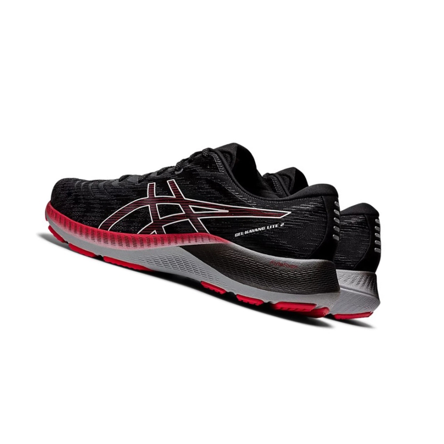 Black / White Men's Asics GEL-KAYANO LITE 2 Running Shoes | US36278BP