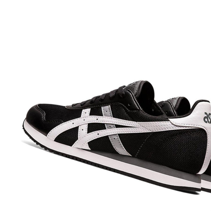 Black / White Men's Asics TIGER RUNNER Sneakers | US97520VS