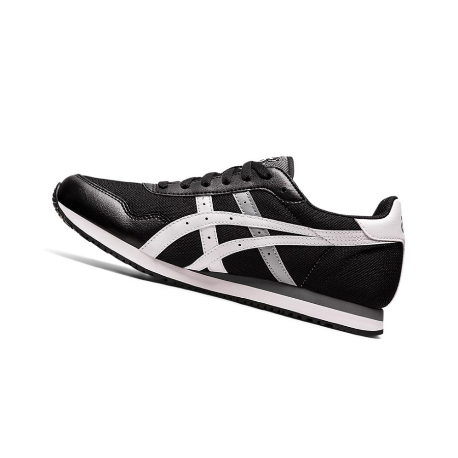 Black / White Men's Asics TIGER RUNNER Sneakers | US97520VS