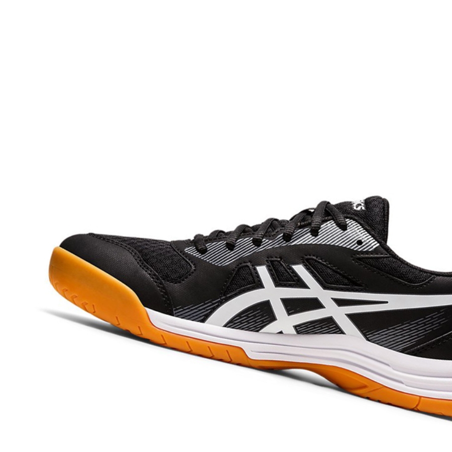 Black / White Men's Asics UPCOURT 5 Volleyball Shoes | US25613OQ