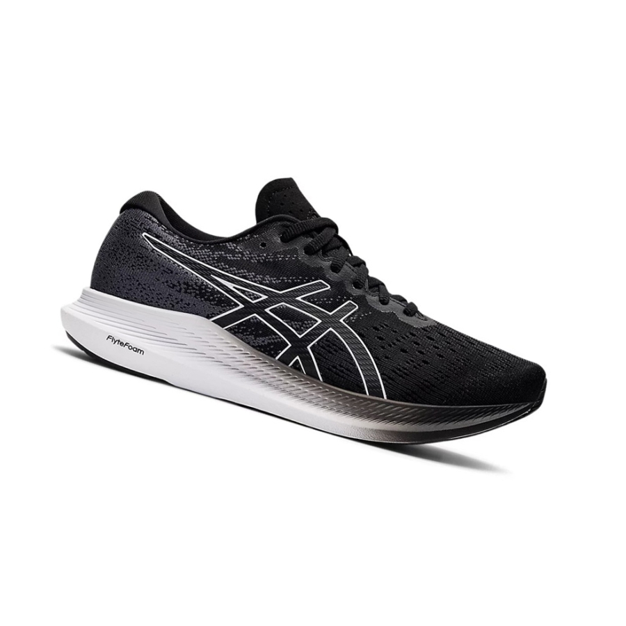 Black / White Women\'s Asics EvoRide 3 Running Shoes | US15704JQ