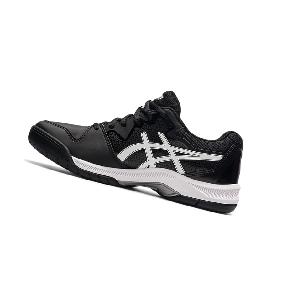 Black / White Women's Asics GEL-DEDICATE 7 Tennis Shoes | US12489VT