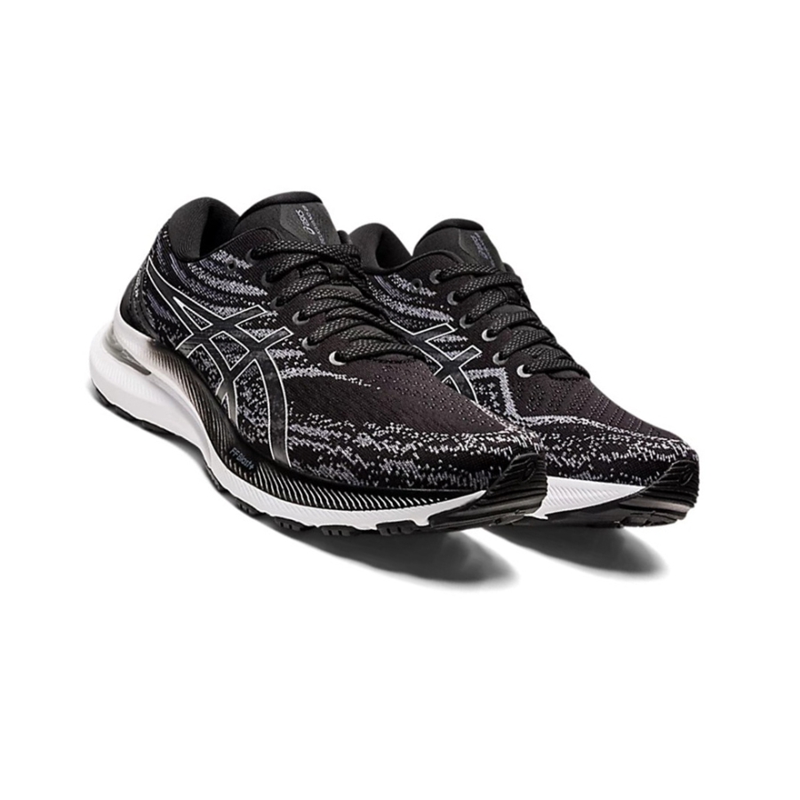 Black / White Women's Asics GEL-KAYANO 29 Running Shoes | US90135QJ