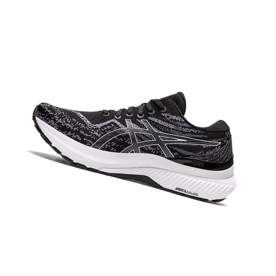 Black / White Women's Asics GEL-KAYANO 29 Running Shoes | US90135QJ