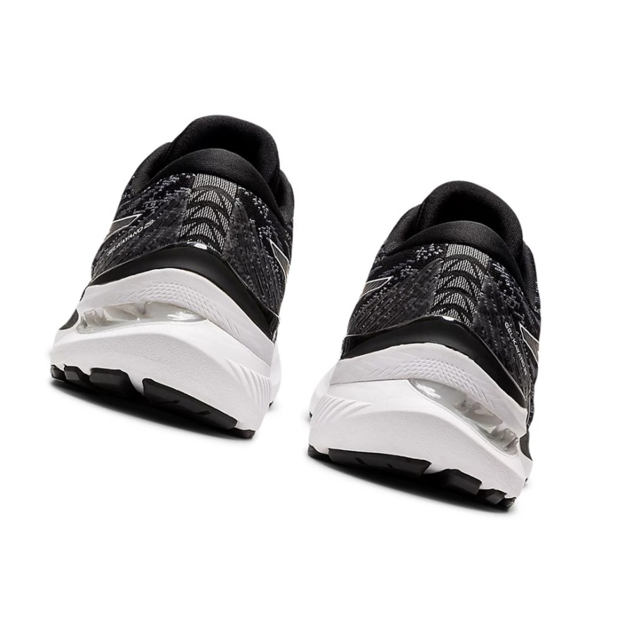 Black / White Women's Asics GEL-KAYANO 29 Running Shoes | US90135QJ