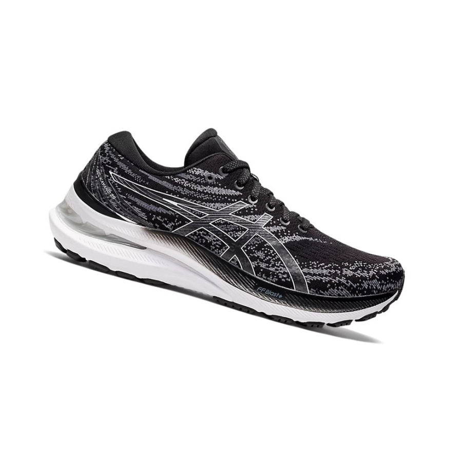 Black / White Women\'s Asics GEL-KAYANO 29 Running Shoes | US90135QJ