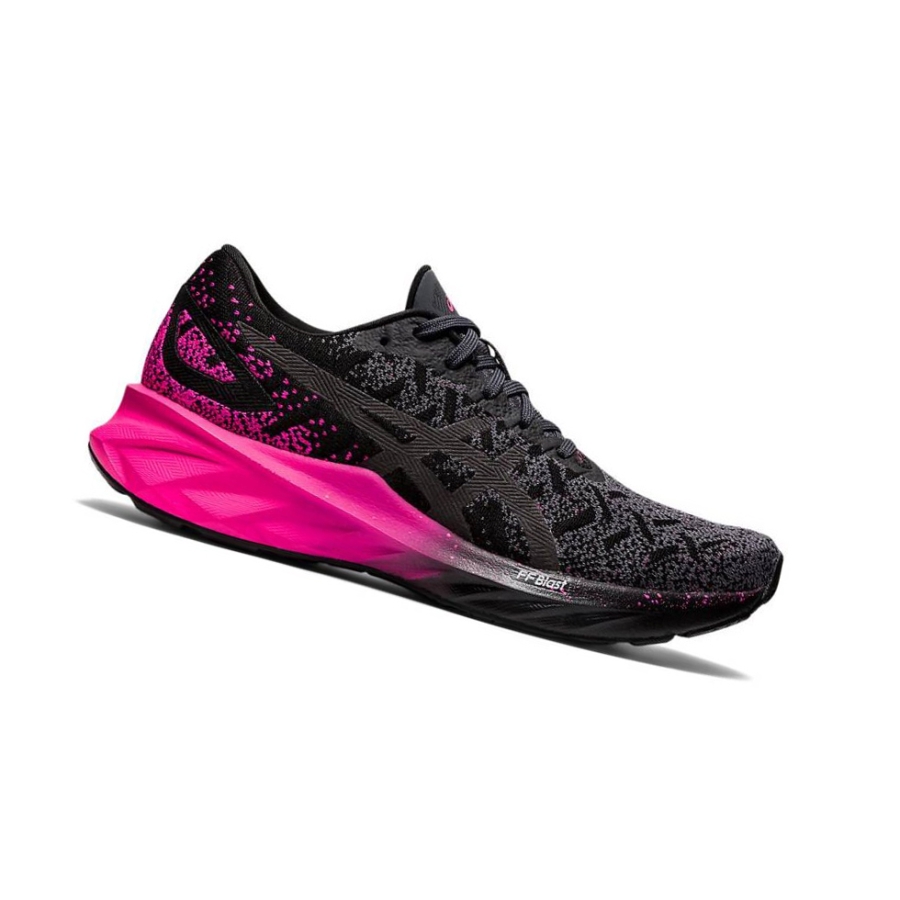 Black Women\'s Asics DYNABLAST Running Shoes | US08154WI