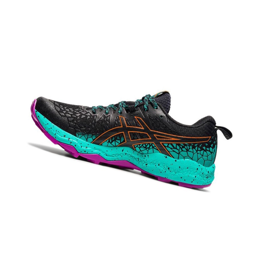 Black Women's Asics FUJITRABUCO Trail Running Shoes | US52946TZ