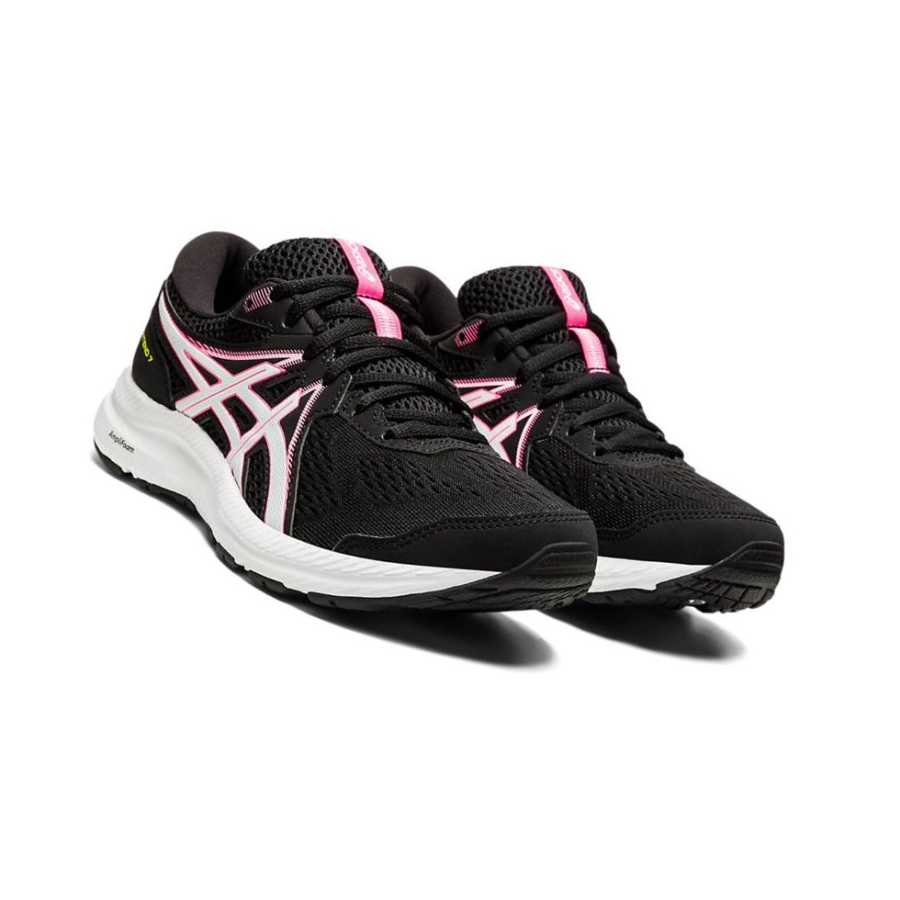 Black Women's Asics GEL-CONTEND 7 Running Shoes | US68437JF