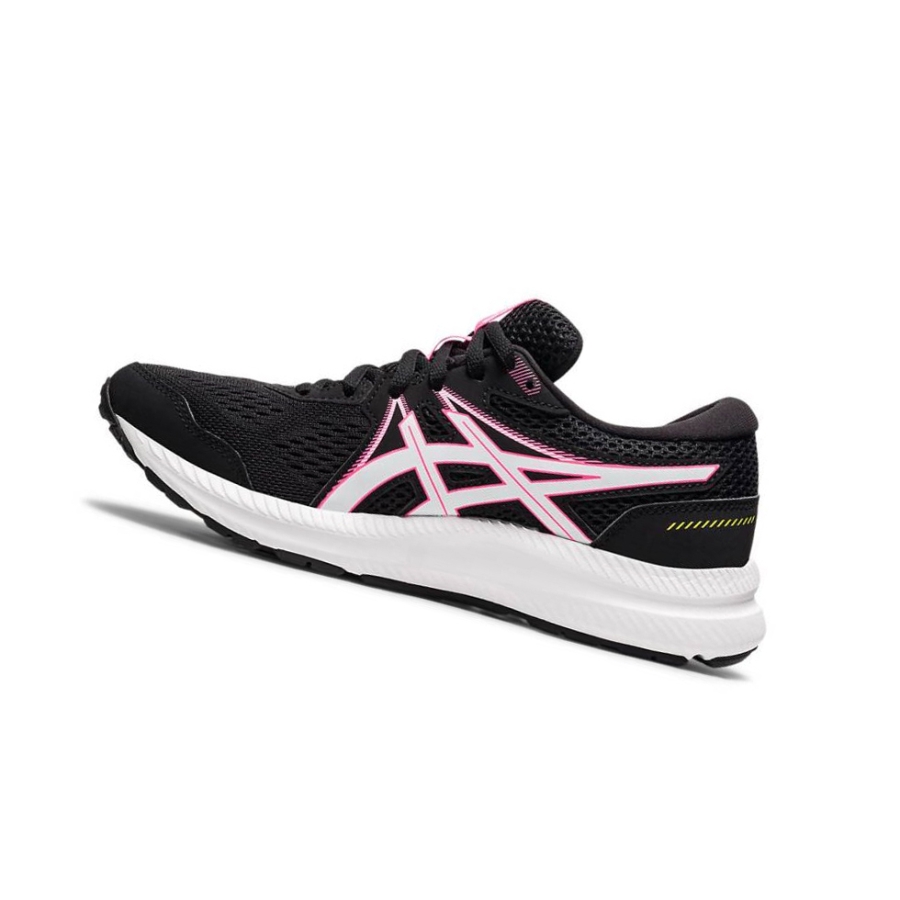 Black Women's Asics GEL-CONTEND 7 Running Shoes | US68437JF