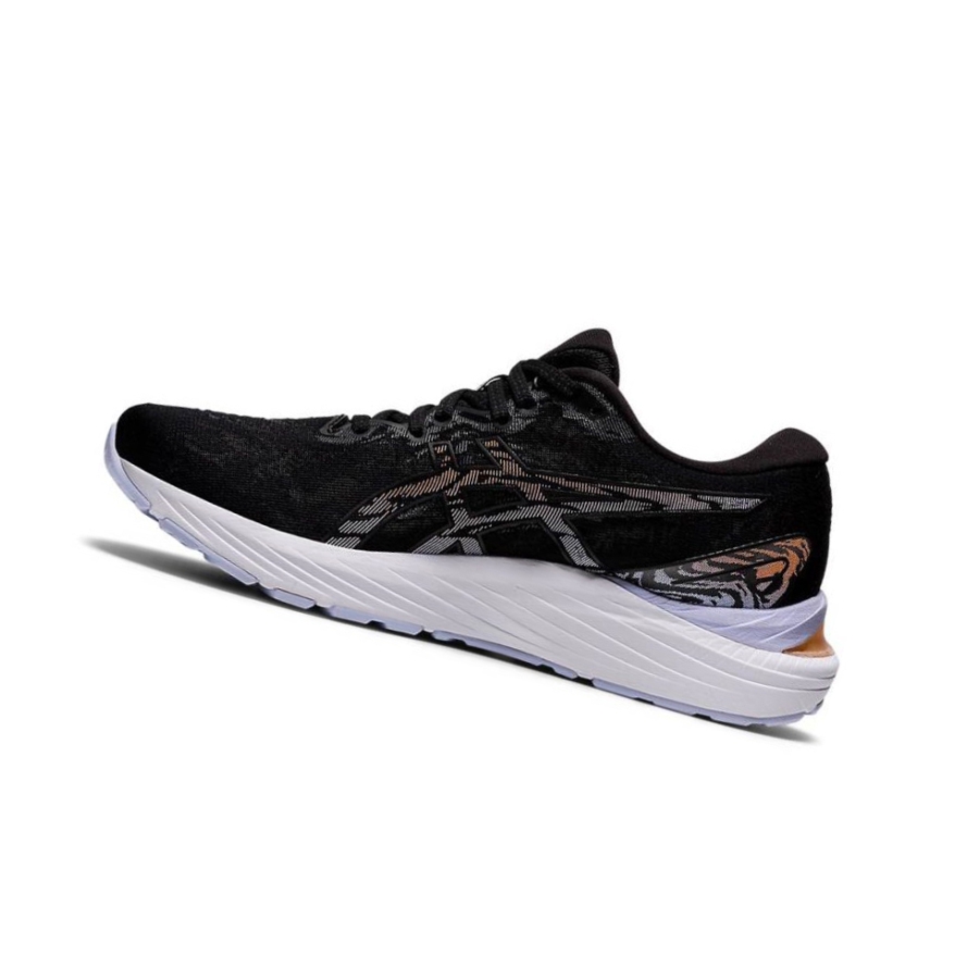 Black Women's Asics GEL-CUMULUS 23 Wide Running Shoes | US41598UL