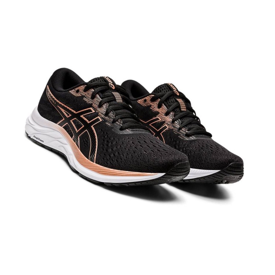 Black Women's Asics GEL-EXCITE 7 Running Shoes | US41325OK