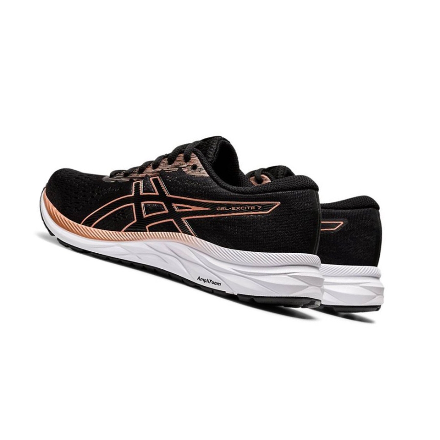 Black Women's Asics GEL-EXCITE 7 Running Shoes | US41325OK