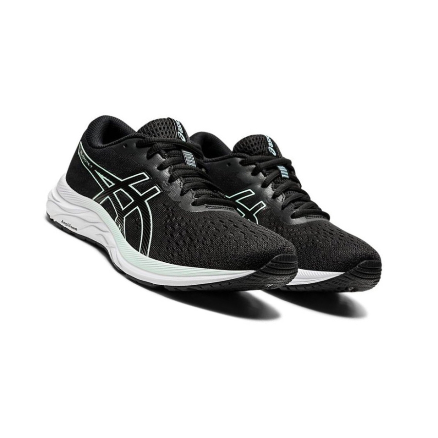 Black Women's Asics GEL-EXCITE 7 Running Shoes | US81632BS