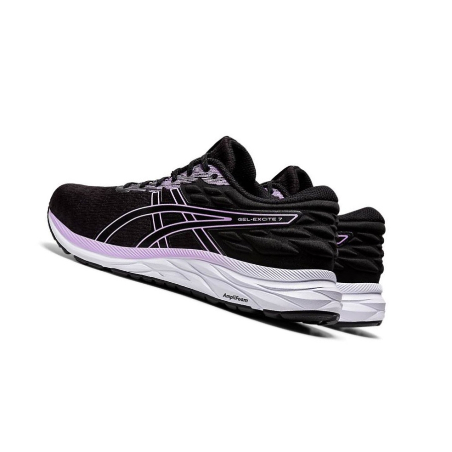 Black Women's Asics GEL-EXCITE 7 Running Shoes | US94712TU