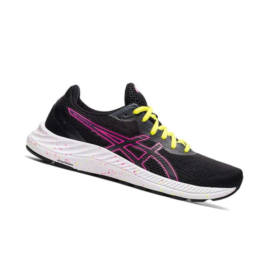 Black Women\'s Asics GEL-EXCITE 8 Running Shoes | US65029XP