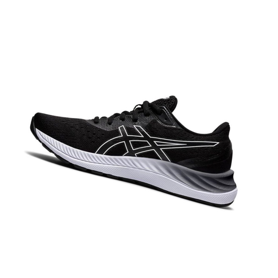 Black Women's Asics GEL-EXCITE 8 Wide Running Shoes | US08295ZU