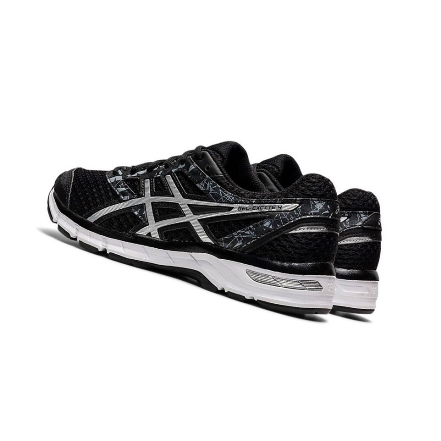 Black Women's Asics GEL-Excite 4 Running Shoes | US25807UI