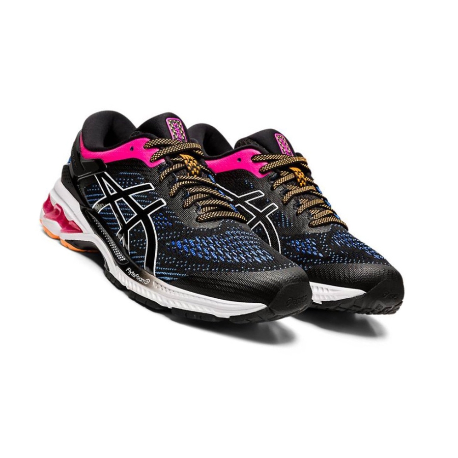 Black Women's Asics GEL-KAYANO 26 Running Shoes | US30497LM