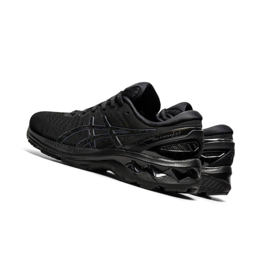 Black Women's Asics GEL-KAYANO 27 Running Shoes | US56390WQ