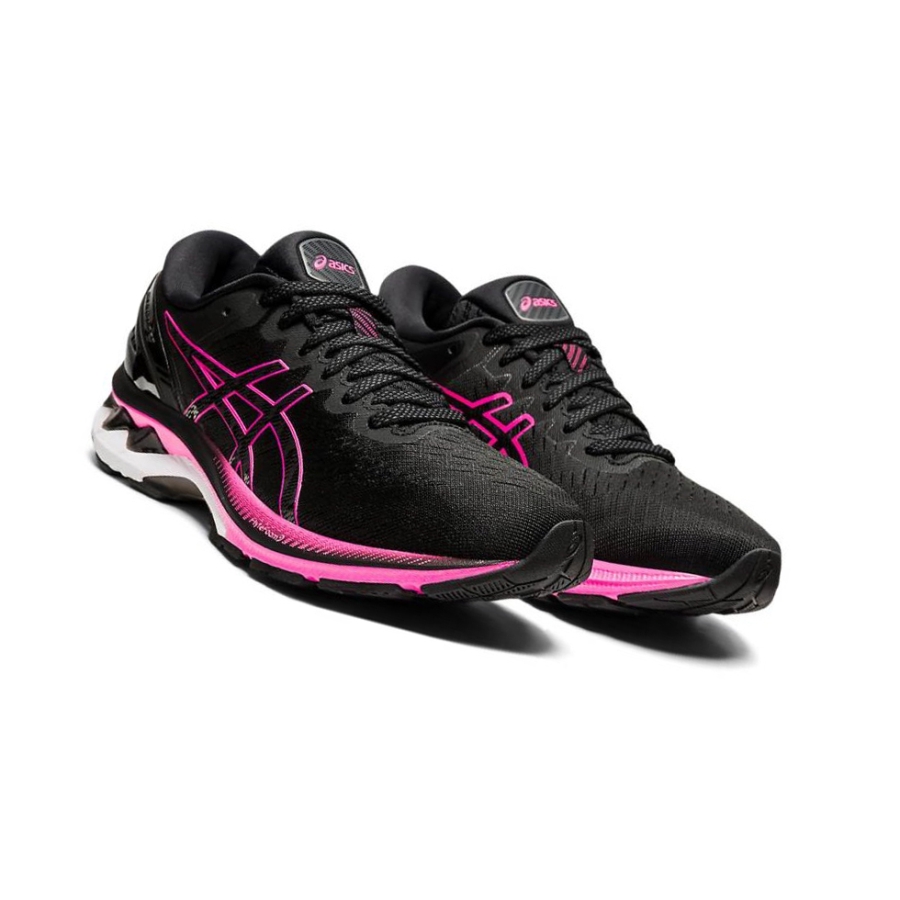 Black Women's Asics GEL-KAYANO 27 Running Shoes | US78510FV