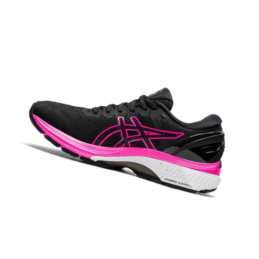 Black Women's Asics GEL-KAYANO 27 Running Shoes | US78510FV