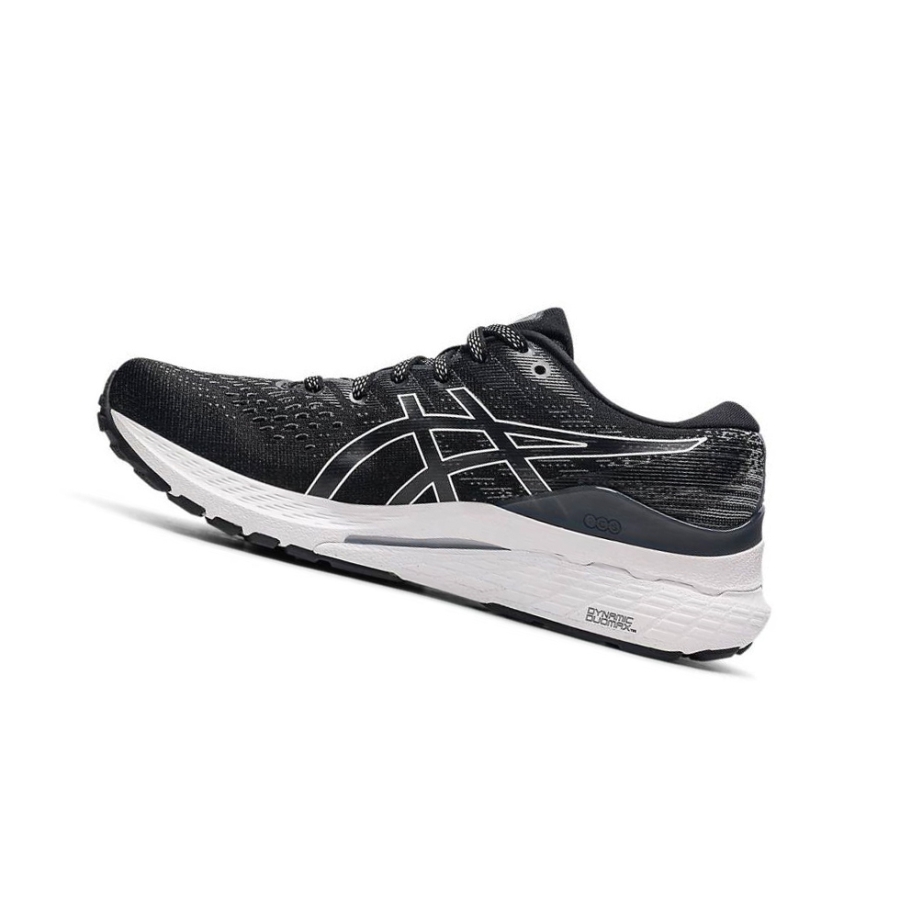 Black Women's Asics GEL-KAYANO 28 Narrow Running Shoes | US91208BR