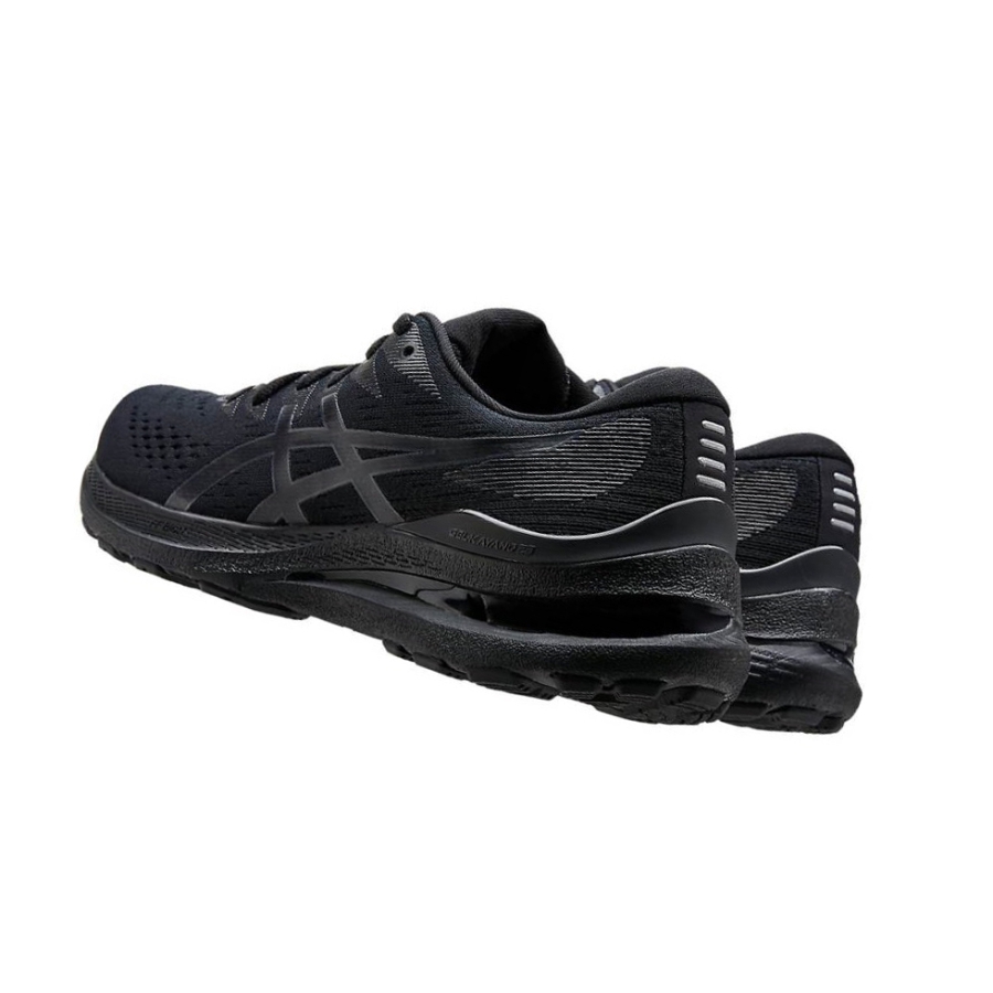 Black Women's Asics GEL-KAYANO 28 Running Shoes | US07342TX