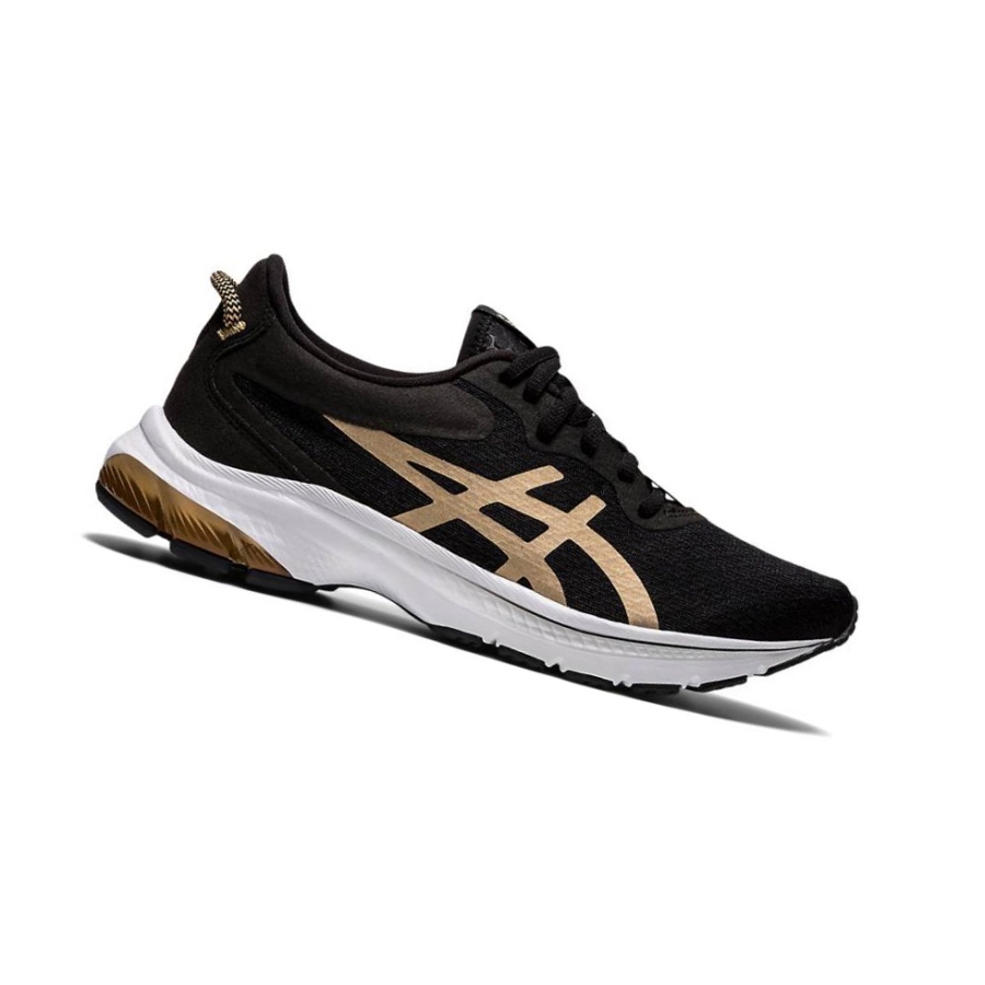 Black Women\'s Asics GEL-KUMO LYTE Running Shoes | US69048TP