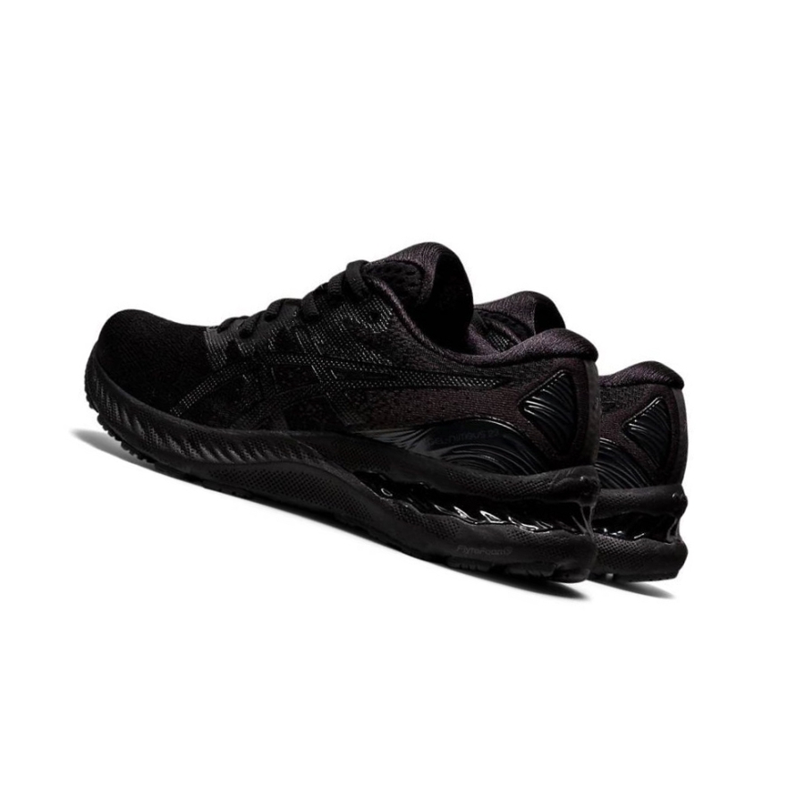 Black Women's Asics GEL-NIMBUS 23 Running Shoes | US81237EJ