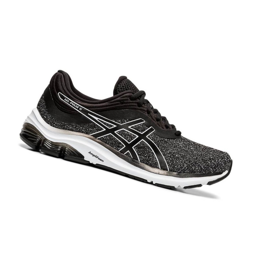 Black Women\'s Asics GEL-PULSE 11 MX Running Shoes | US75084QD