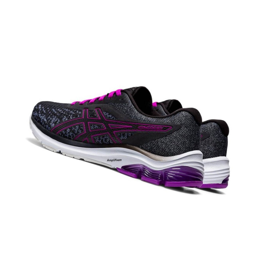 Black Women's Asics GEL-PULSE 12 MK Running Shoes | US14756HO