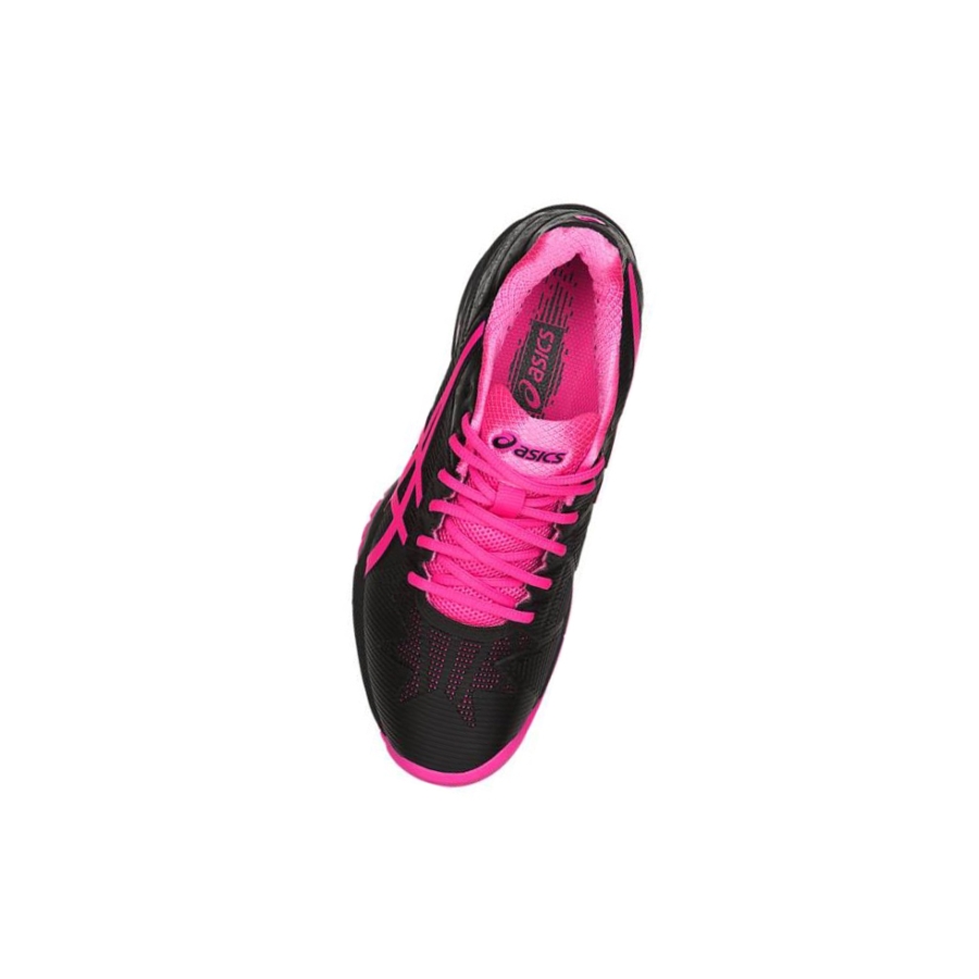 Black Women's Asics GEL-SOLUTION SPEED 3 Tennis Shoes | US68027HT