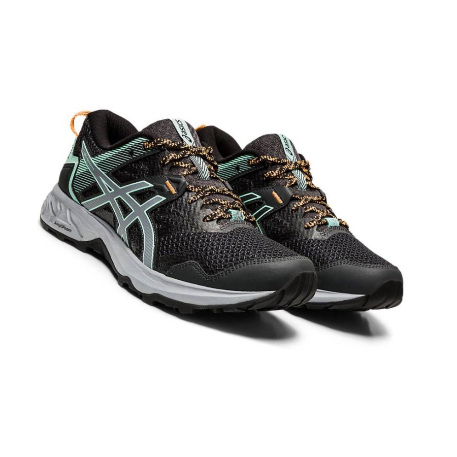 Black Women's Asics GEL-SONOMA 5 Trail Running Shoes | US29418HV