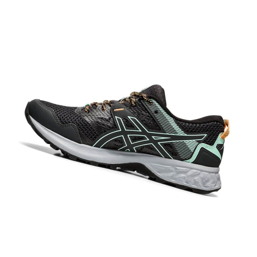 Black Women's Asics GEL-SONOMA 5 Trail Running Shoes | US29418HV